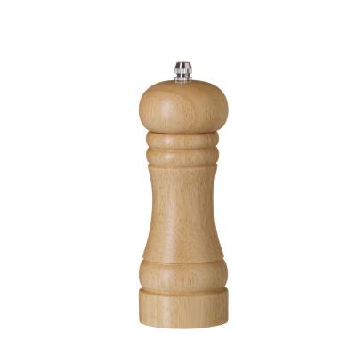 Dřevěný mlýnek na pepř, HENDI, Světlé dřevo, ⌀57x(H)165mm | 469705